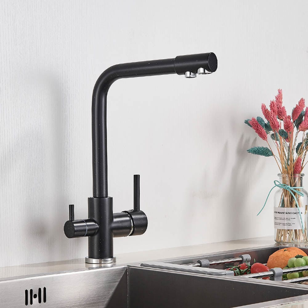 baterie-bucatarie-cu-3-cai-pentru-filtru-de-purificare-negru-mat-cu-puncte-mici-cod-1212-51351807623511