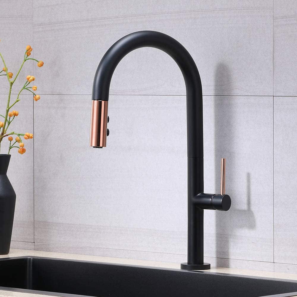 baterie-profesionala-de-bucatarie-cu-dus-extractibil-2-functii-de-curgere-negru-mat-cu-rose-gold-cod-1298-37682782634219