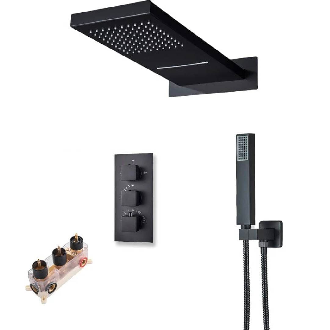set-de-dus-cu-para-tip-cascada-cu-termostat-negru-mat-cu-3-functii-de-curgere-a-apei-cod-1545-59223469293911